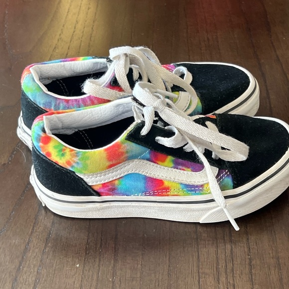Vans Colorful Kids Sneakers with Black Accents - size 12 - Picture 5 of 10
